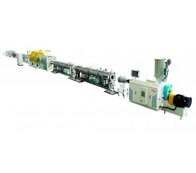 鋼絲網(wǎng)骨架增強(qiáng)復(fù)合塑料管生產(chǎn)線