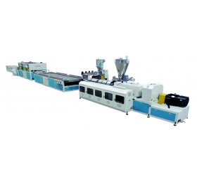 PVC木塑門板、櫥柜板擠出生產線